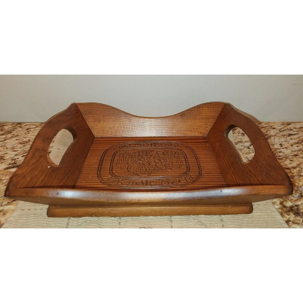Wood Bread Tray 